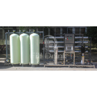 2000L / H أنظمة معالجة المياه بالتناضح العكسي التجارية الإسكان SUS 304 مع صمام تلقائي