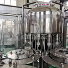 آلة تعبئة السوائل أحادية الكتلة SUS304 3 في 1 آلة إنتاج المياه سعة 3000